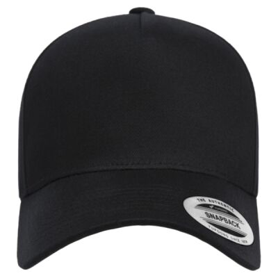 Retro Cotton Blend Trucker Snapback Cap Thumbnail