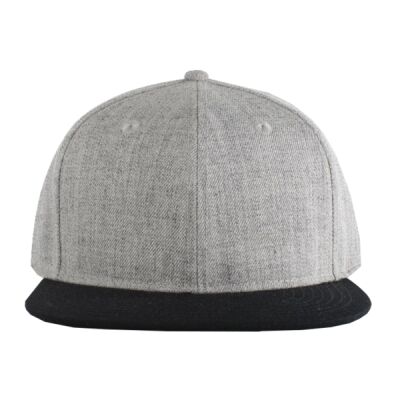 Wool Blend Heather Snapback Cap Thumbnail