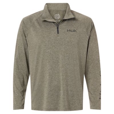 Men's Airweight Heather Quarter-Zip Pullover Thumbnail