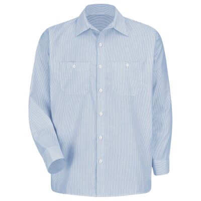 Men's Industrial Stripe Work Shirt Thumbnail