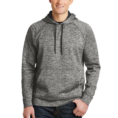 PosiCharge ® Electric Heather Fleece Hooded Pullover Thumbnail