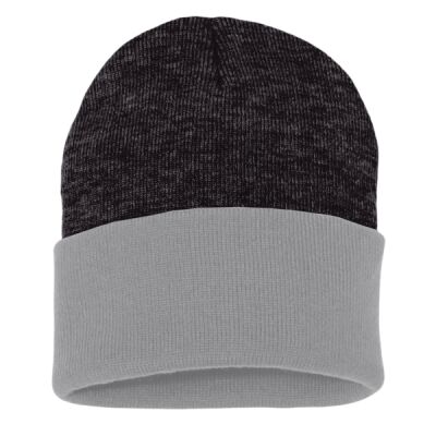 12" Color Blocked Cuffed Beanie Thumbnail