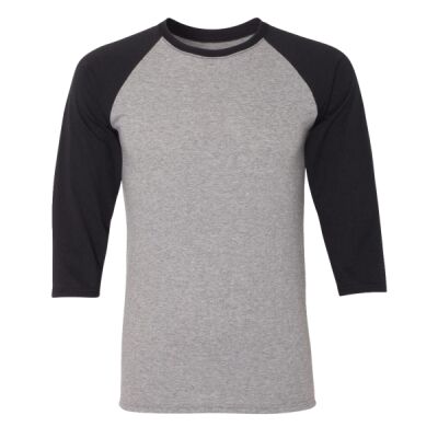 Unisex Triblend Three-Quarter Raglan Baseball T-Shirt Thumbnail