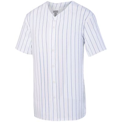 Pinstripe Full-Button Jersey Thumbnail