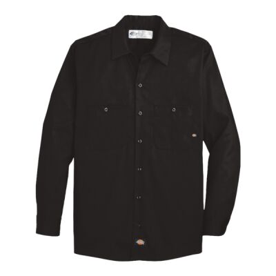 Men's Industrial Cotton Long Sleeve Work Shirt Thumbnail